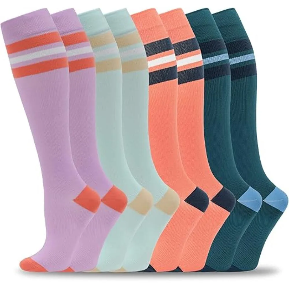 8 Pair Supportive Orthopedic Socks – Stability and Performance