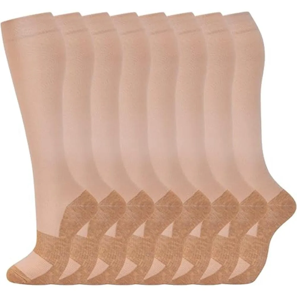 8 Pair Supportive Orthopedic Socks – Stability and Performance