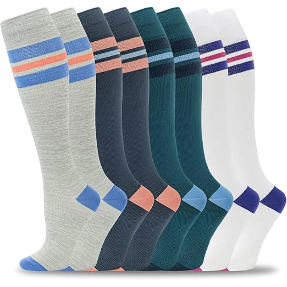 8 Pair Supportive Orthopedic Socks – Stability and Performance