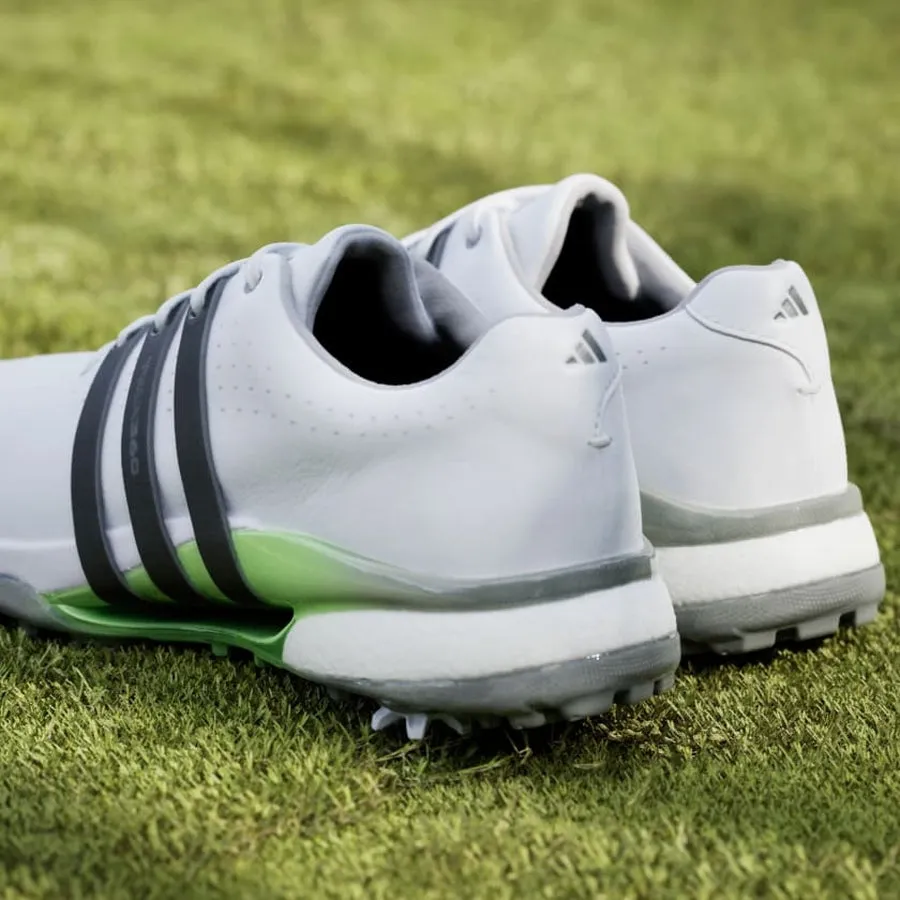 Adidas Ladies Tour360 24 Golf Shoes - White/Green