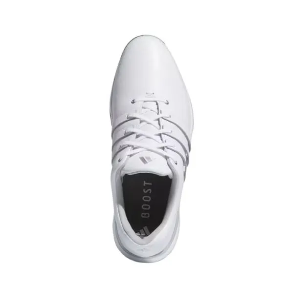 Adidas Men's Tour360 24 Boost Golf Shoes - White/White/Silver