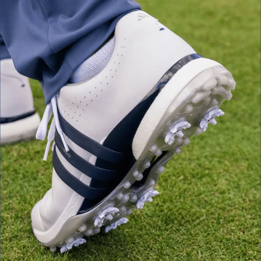 Adidas Tour360 24 Golf Shoes - White/Navy