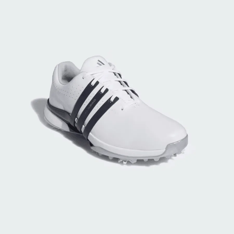 Adidas Tour360 24 Golf Shoes - White/Navy