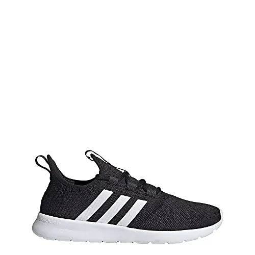 adidas Women's Cloudfoam Pure 2.0 Running Shoes, Black/White/Carbon, 6.5