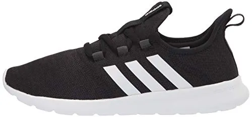 adidas Women's Cloudfoam Pure 2.0 Running Shoes, Black/White/Carbon, 6.5