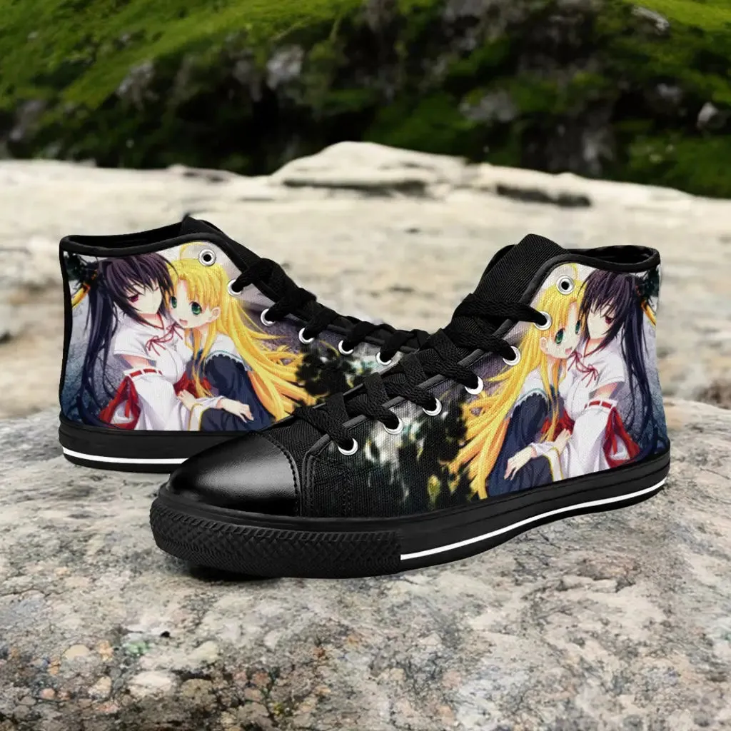 Akeno Himejima Asia Argento High School DxD Shoes High Top Sneakers for Kids and Adults