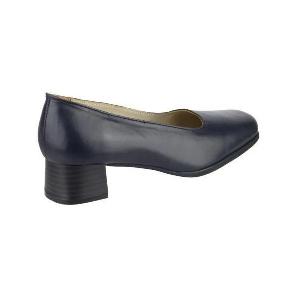 Amblers Walford Ladies Leather Court / Womens Shoes