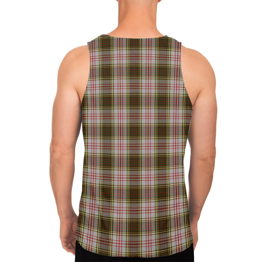 Anderson Dress Tartan Mens Tank Top with Family Crest