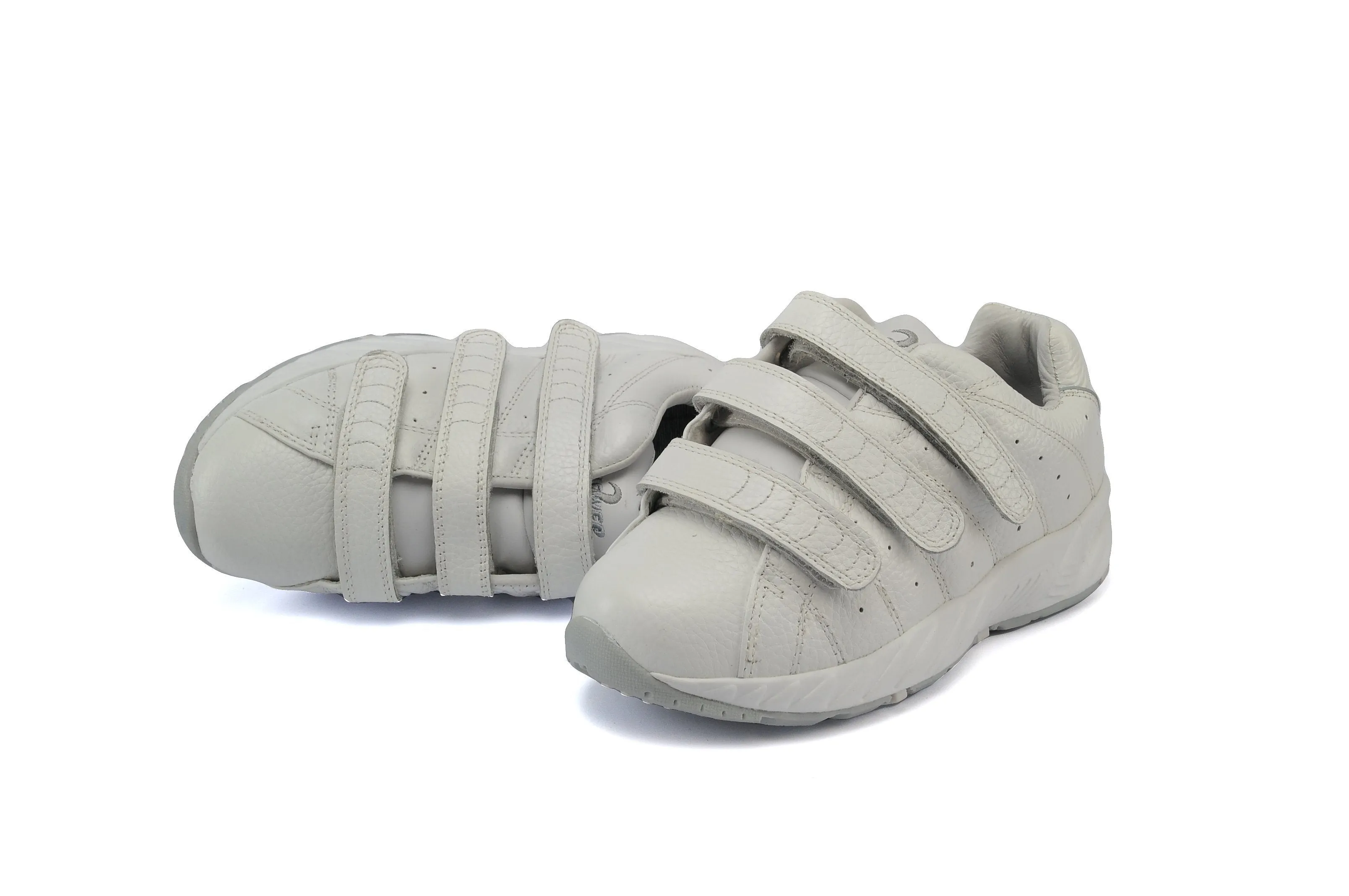 Answer2 448-3 White/Silver - Women's Athletic Walking Shoes