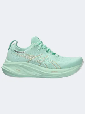 Asics Gel Nimbus 26 Women Running Shoes Mint Tint/Pale Tint