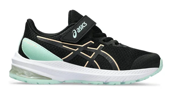 Asics Gt-1000 12 PS - Black/Apricot Crush (Kids)