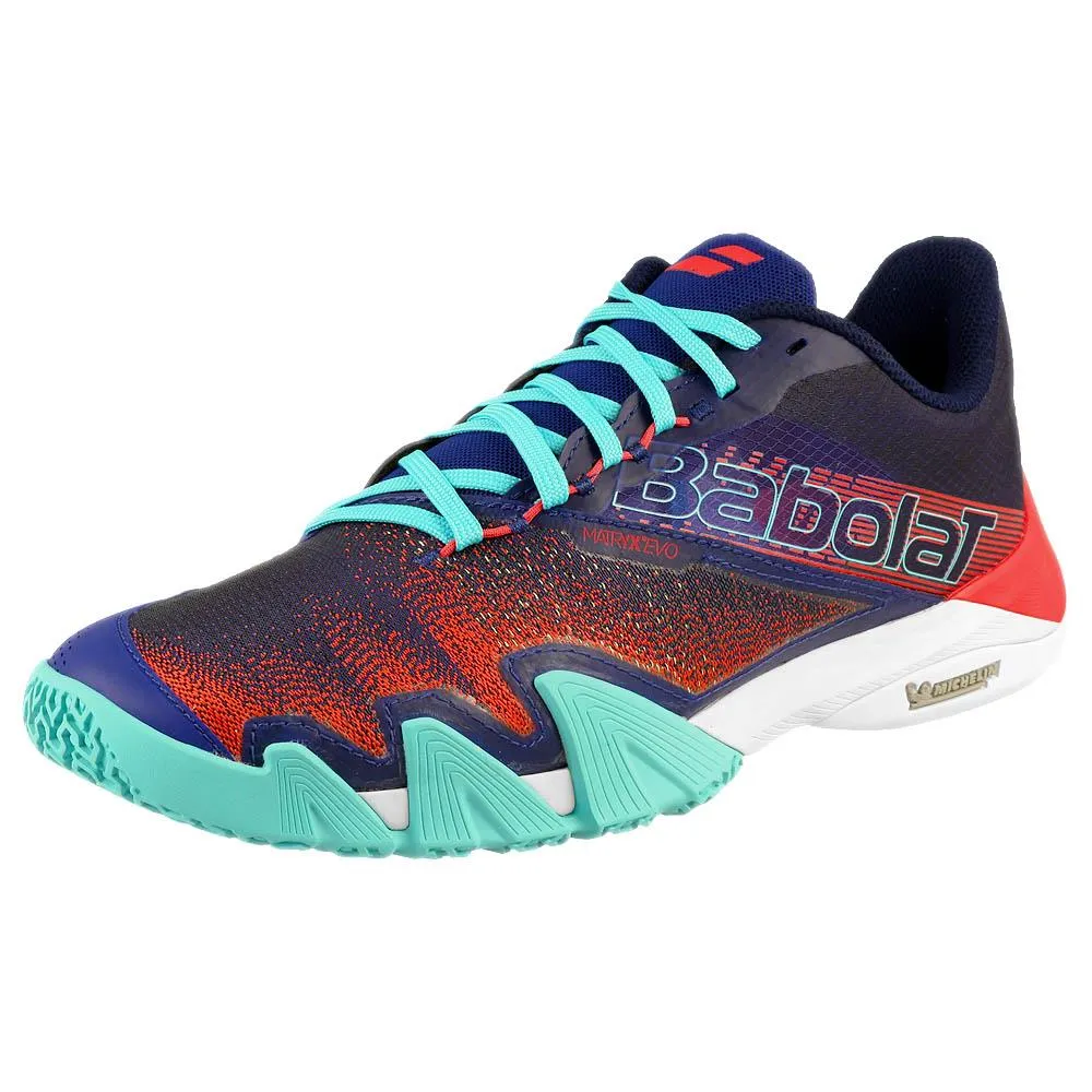 Babolat Men's Jet Premura 2 - Blue/Poppy Red