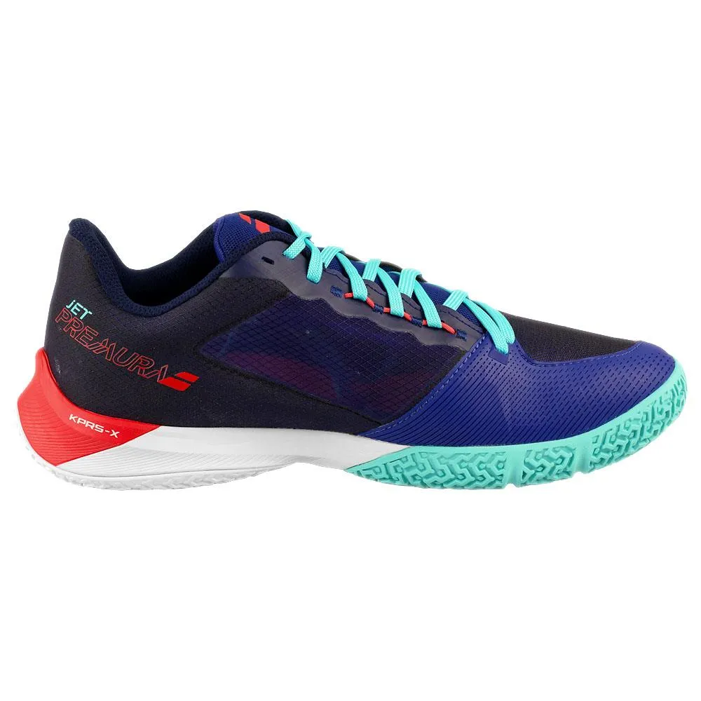 Babolat Men's Jet Premura 2 - Blue/Poppy Red