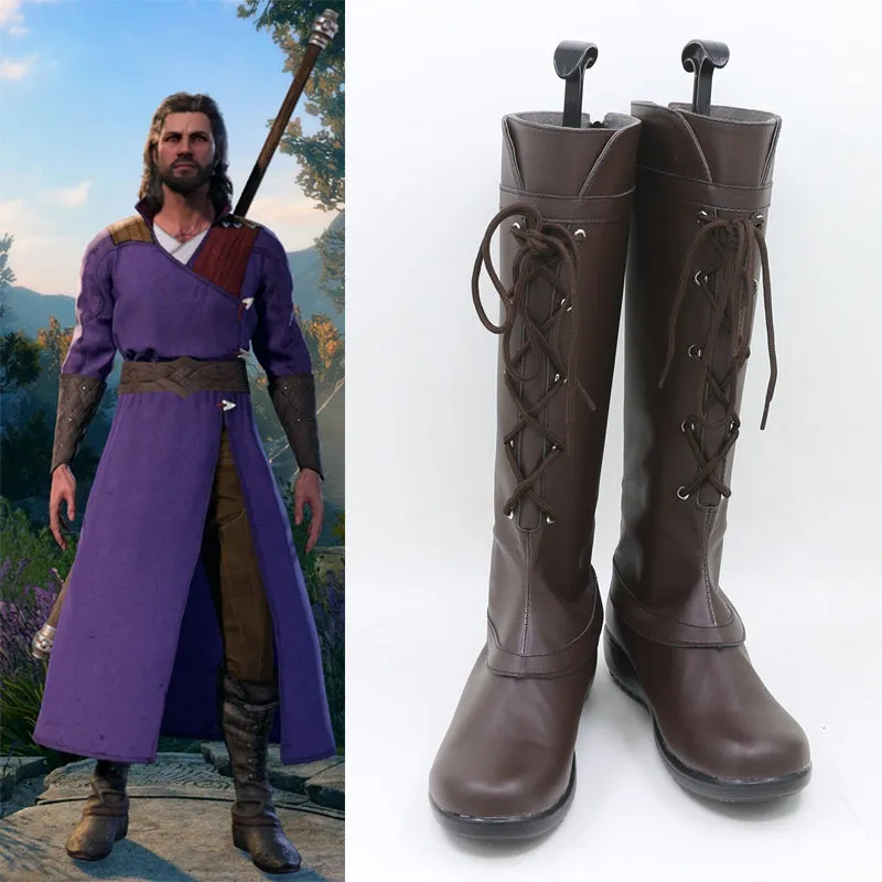 Baldurs Gate 3 Gale Companion Guide Shoes Cosplay Boots