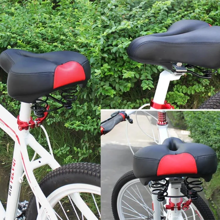 Bicycle Seat Saddle Bicycle Seat Car Seat(Red)