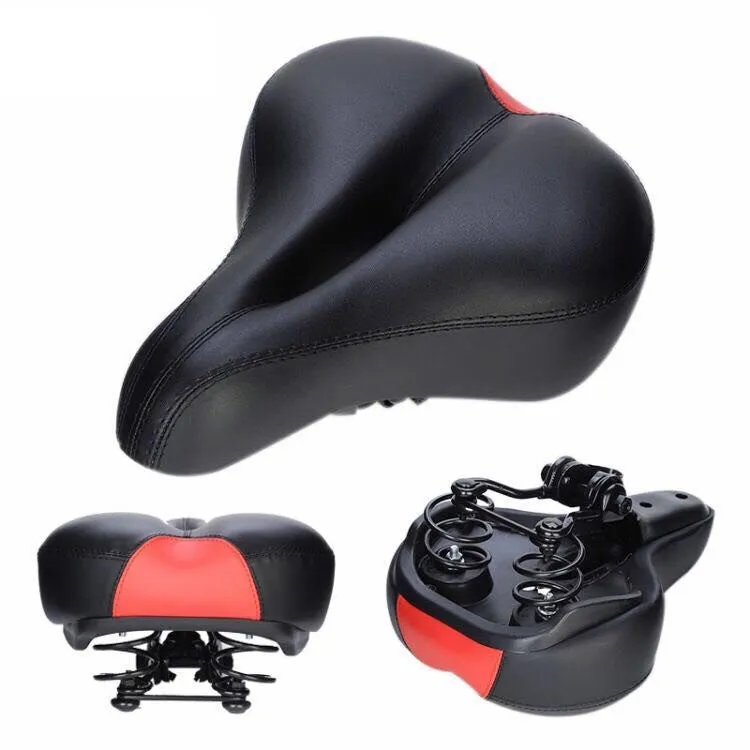 Bicycle Seat Saddle Bicycle Seat Car Seat(Red)