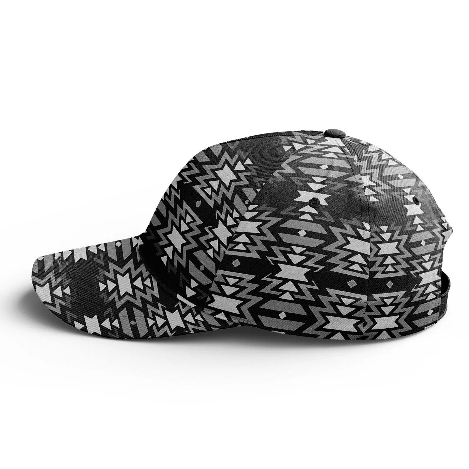 Black Fire Black and Gray Snapback Hat