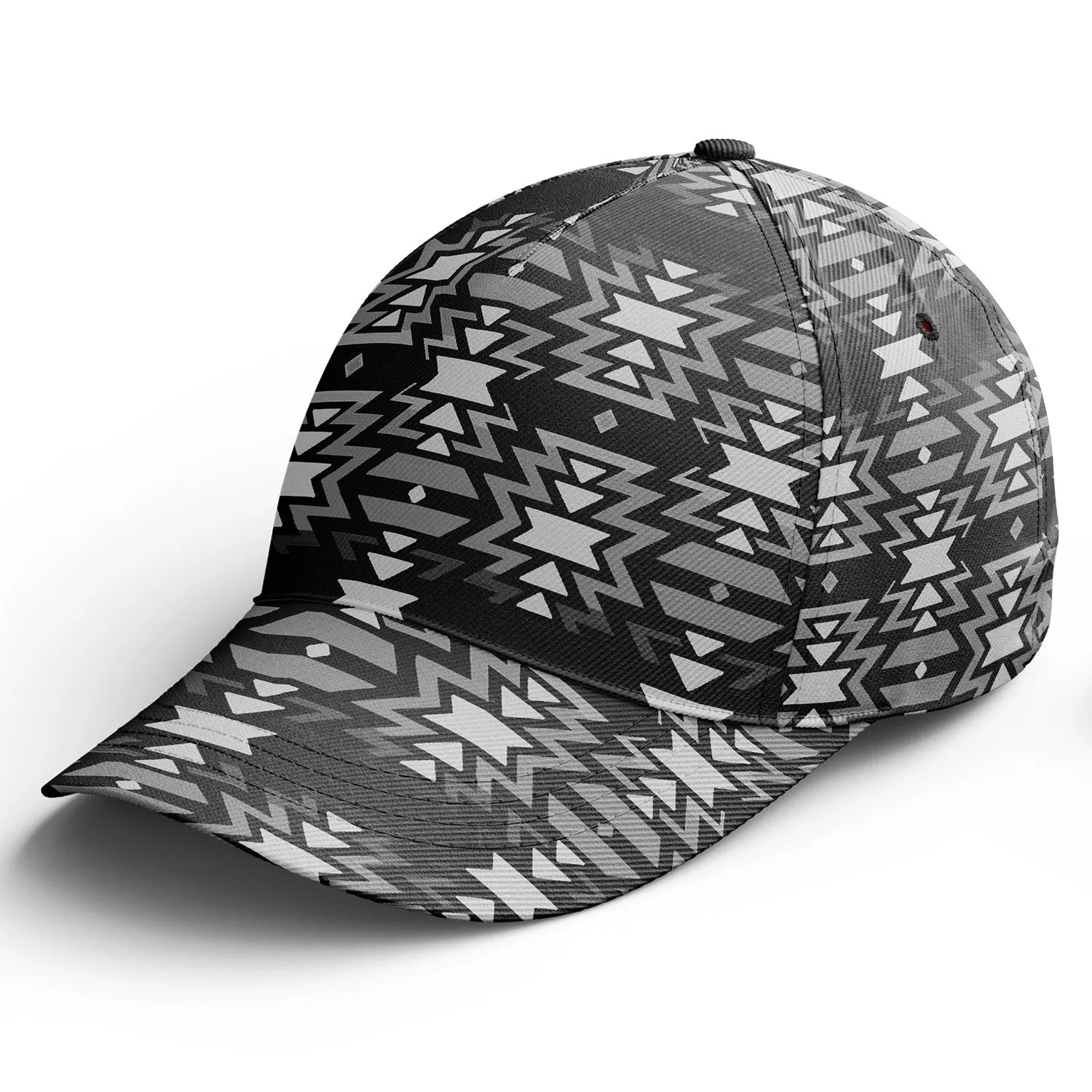 Black Fire Black and Gray Snapback Hat