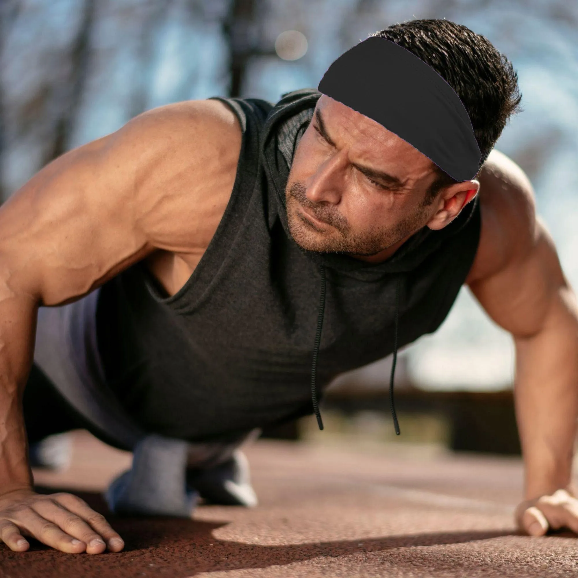 Black Performance Headband