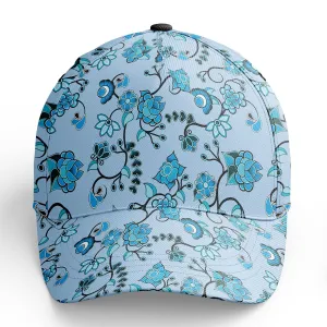 Blue Floral Amour Snapback Hat