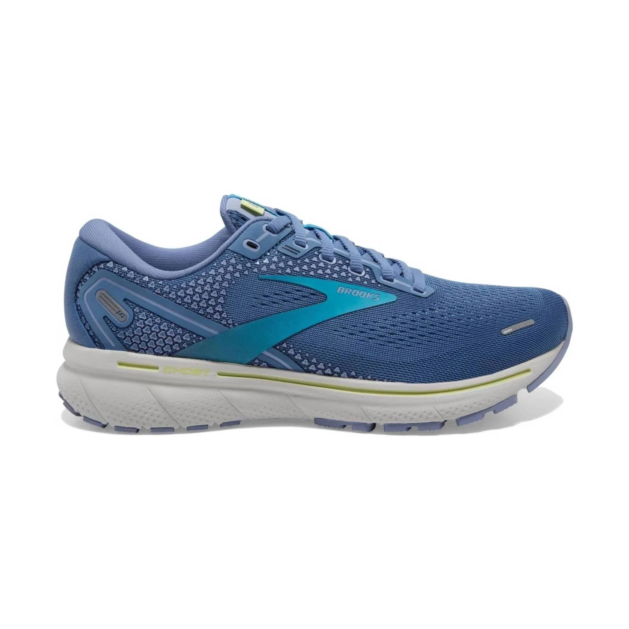 Brooks Women's Ghost 14 Road Running Shoes - Blue/Ocean/Oyster