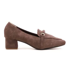 Brown Court Shoes for Women WN7308