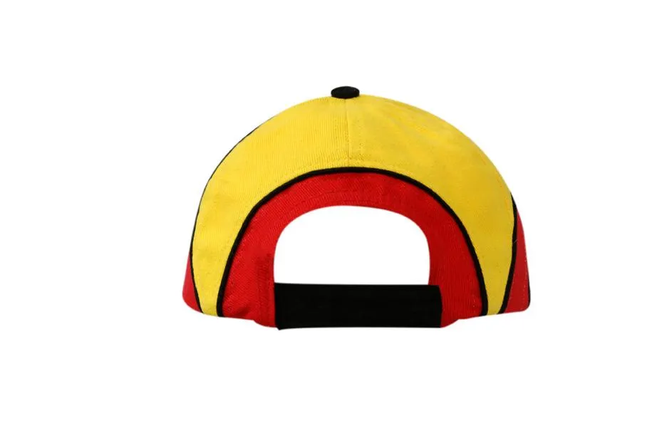 BRUSHED HEAVY COTTON CAP WITH CROWN FABRIC INSERTS