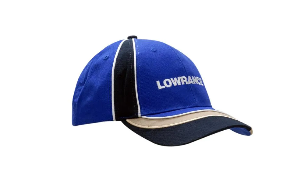 BRUSHED HEAVY COTTON CAP WITH FABRIC INSERTS & PIPING ON CROWN & PEAK