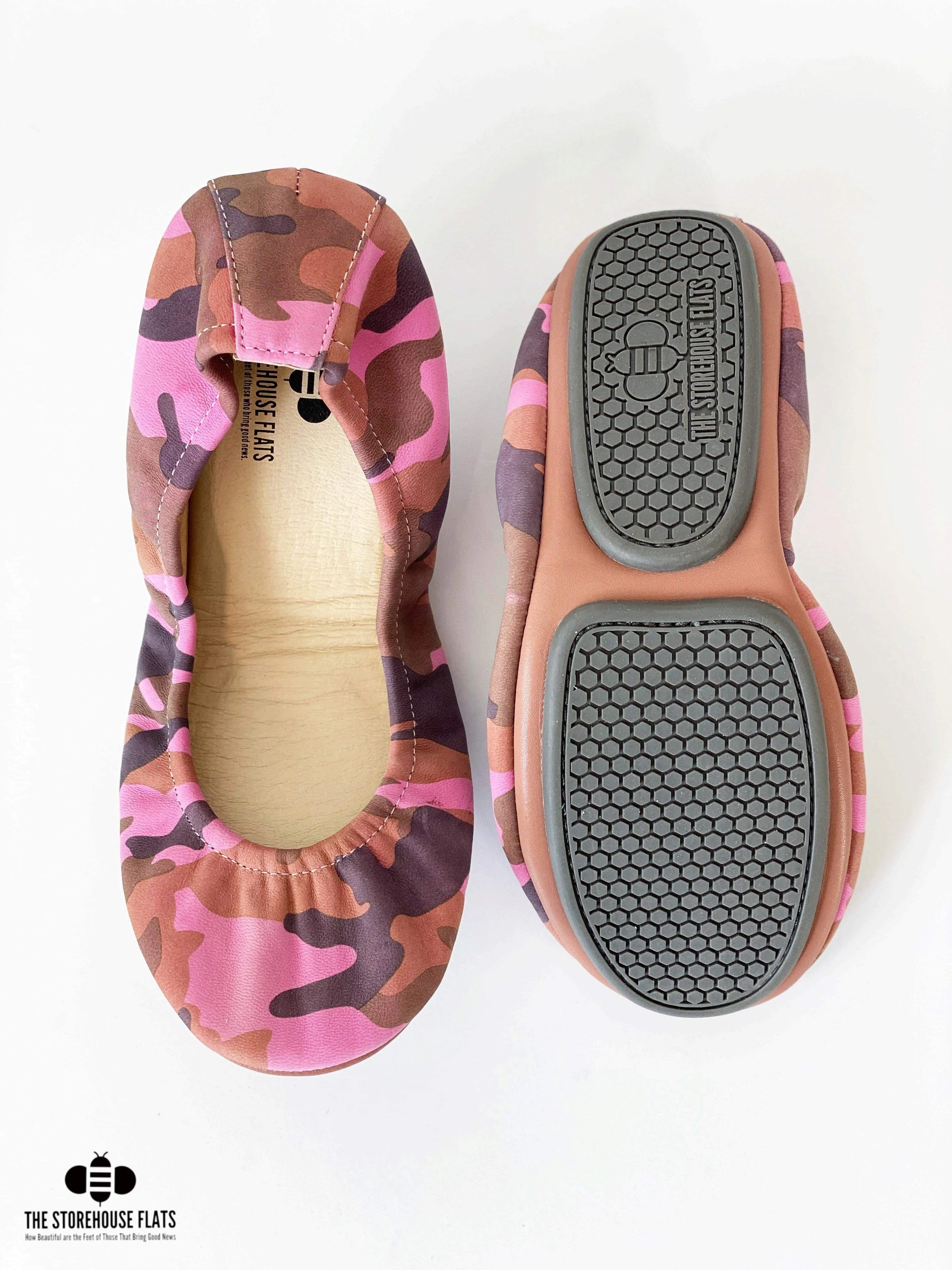 Bubblegum Camo Storehouse Flats