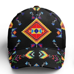 Buffalo Jump Black Snapback Hat