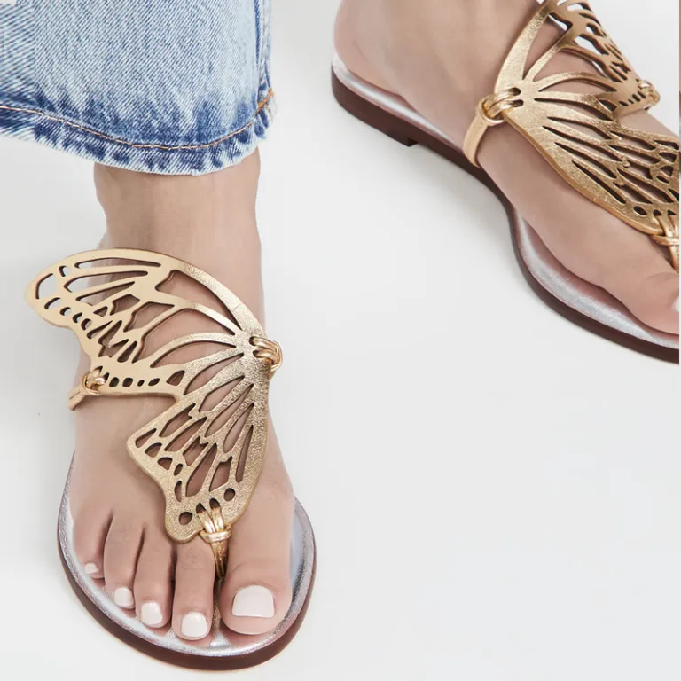 Butterfly Sandals Flats Slides Fashion Slippers