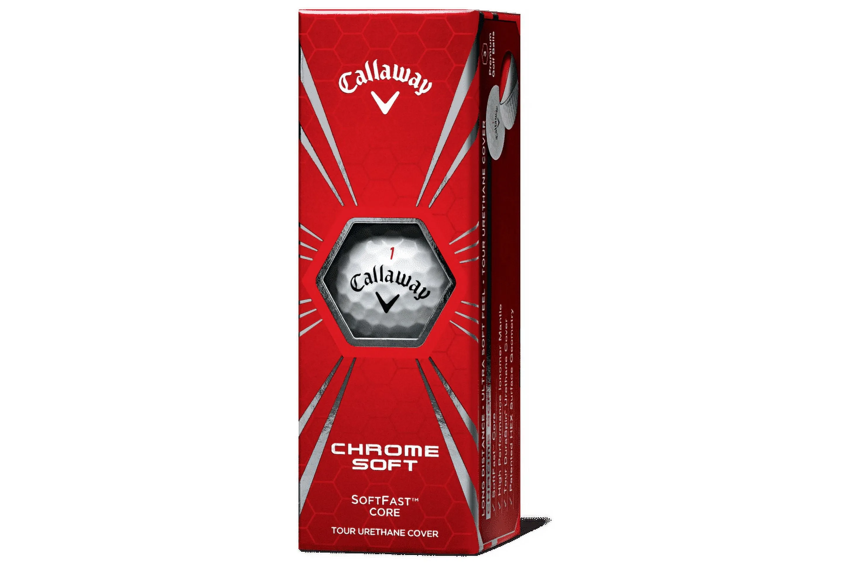 Callaway Chrome Soft Golf Balls, 12 Pack (White)