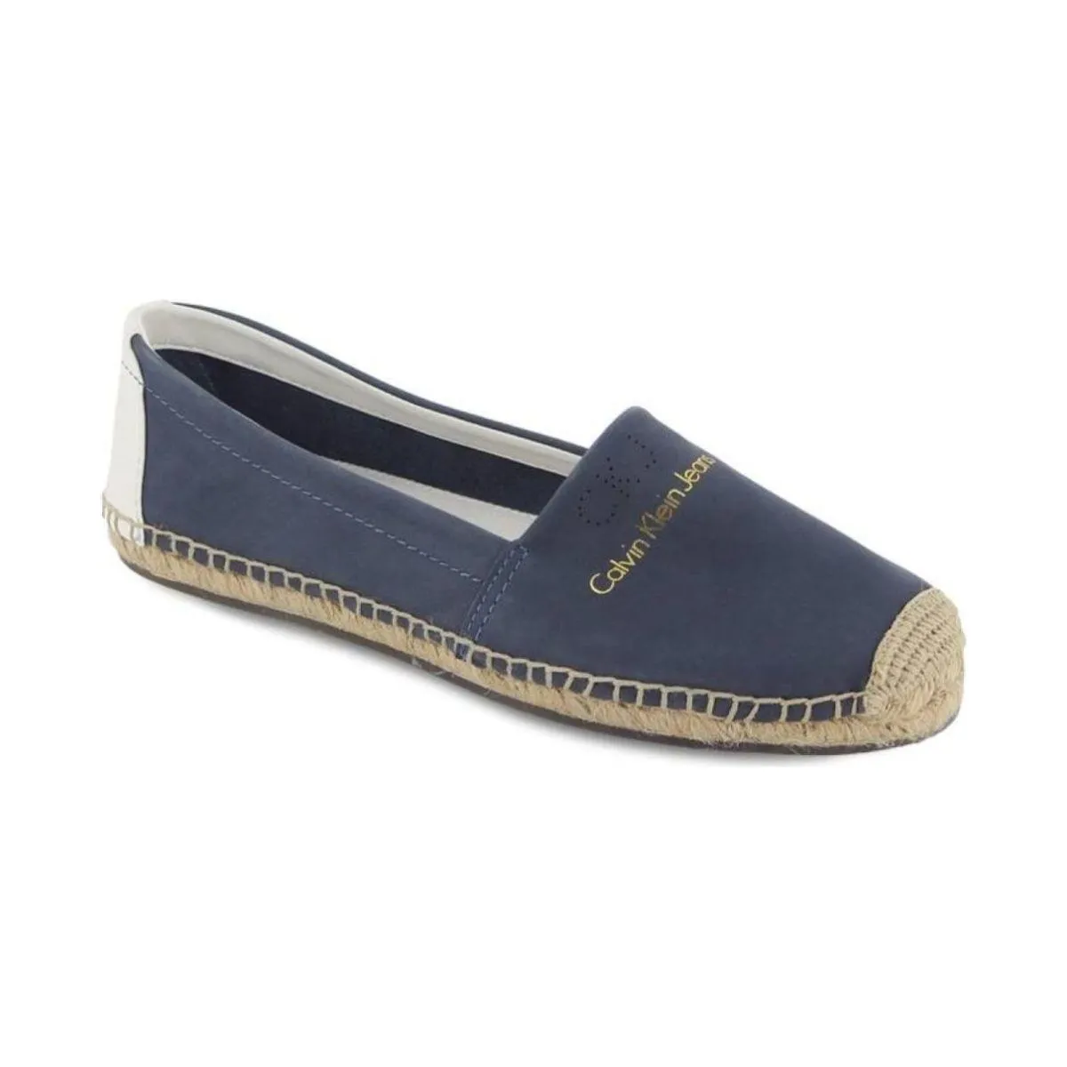 Calvin Klein Women's Gaia Washed Espadrille - Navy