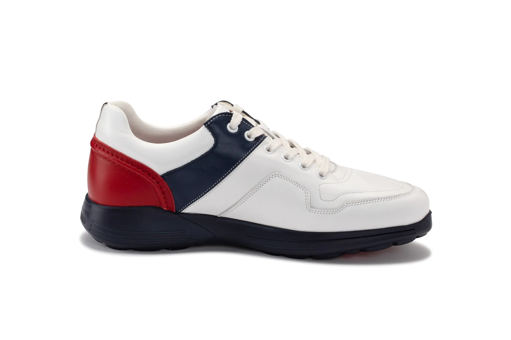 Challenge 01  White|Navy|Red  Men's Golf Shoes CH001 06