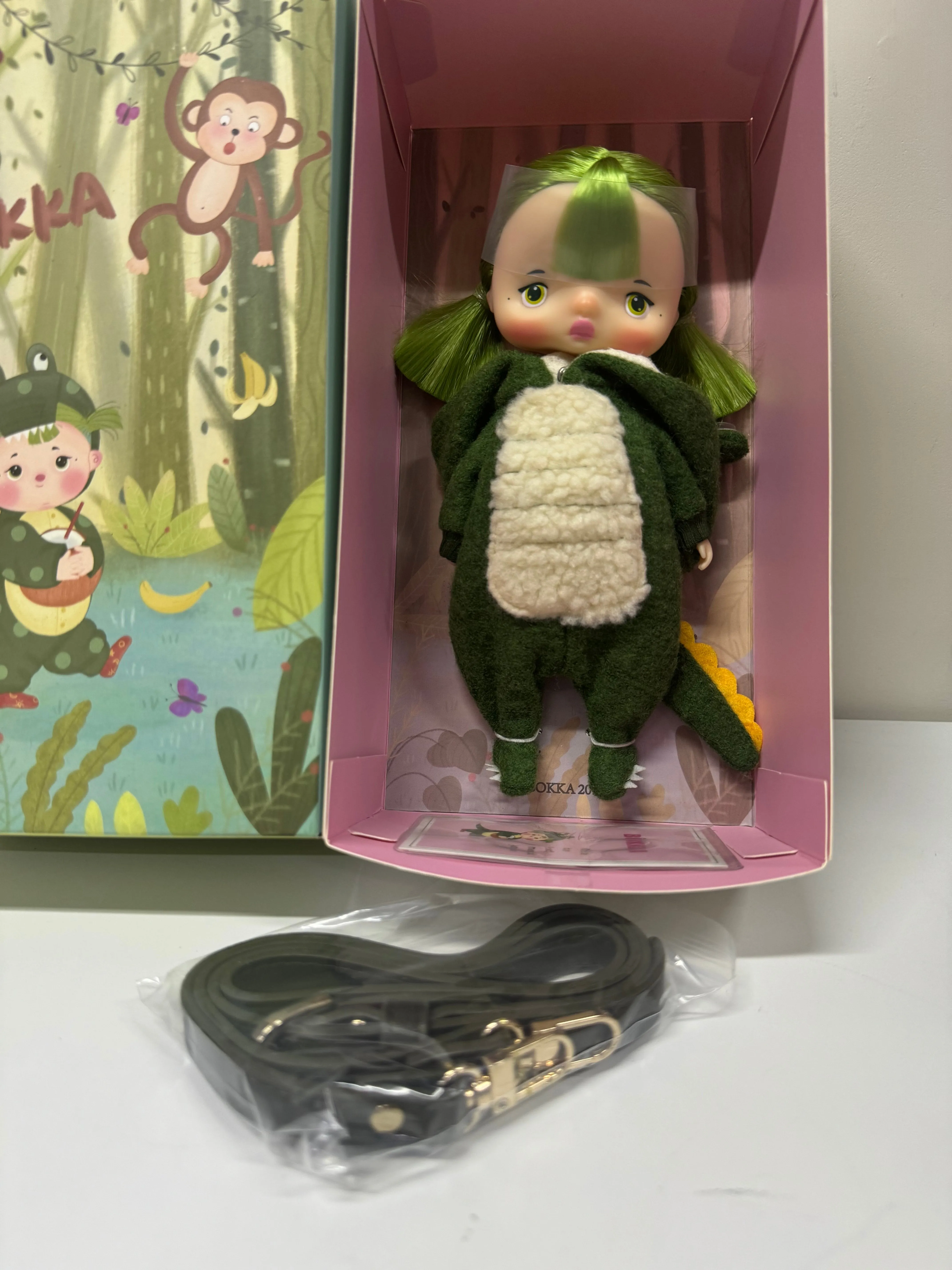 China Artist Bokka - Crocodile Thailand Doll Show Limited NEW Artist Doll like Holala