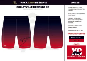 ColleyVille-- Womens Short Running Tight