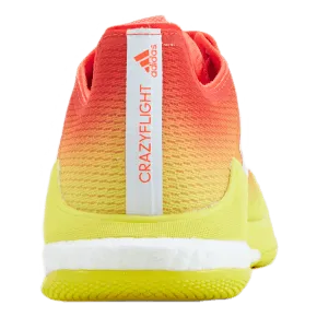 CrazyFlight Volleyball Shoes Solar Red / Cloud White / Acid Yellow