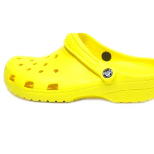 Crocs Classic Clogs Rubber Yellow Colour For Women