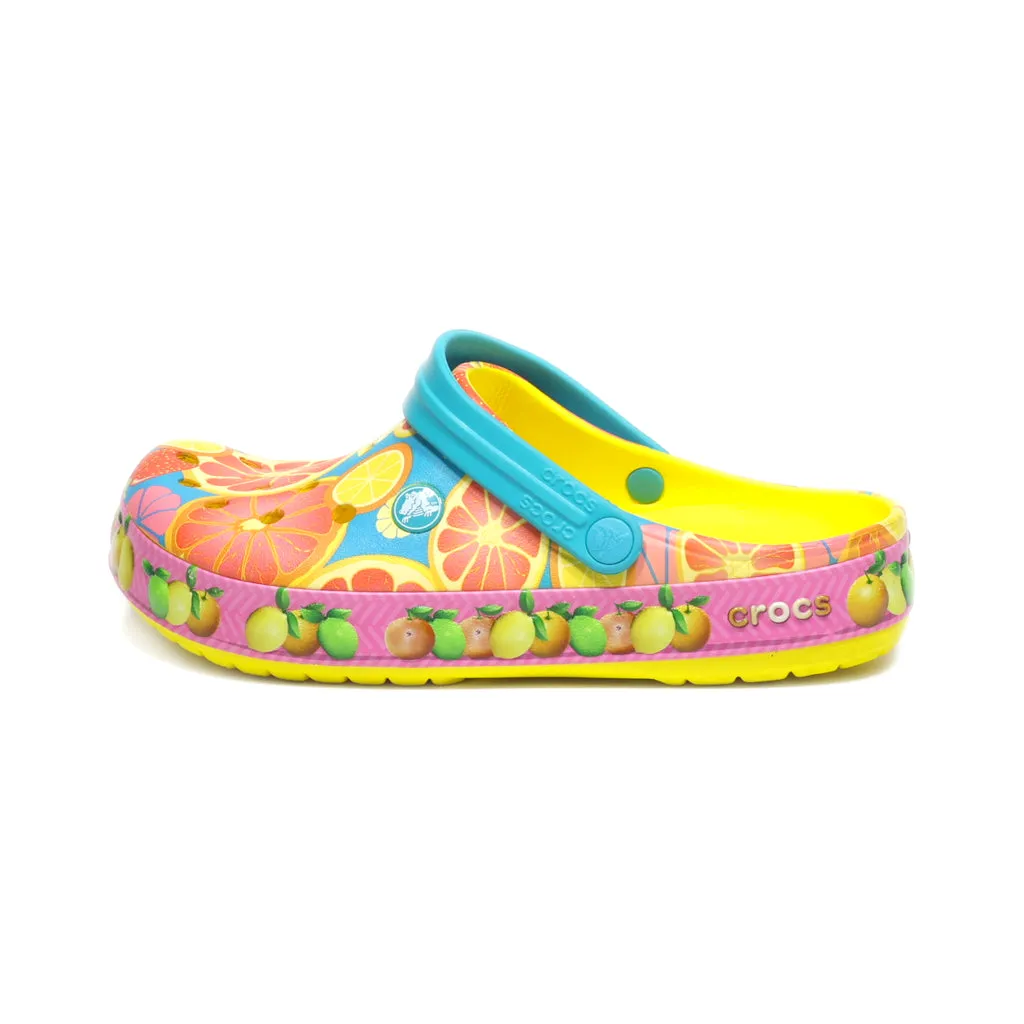 Crocs Crocband Clogs Rubber Multicolour Colour For Women