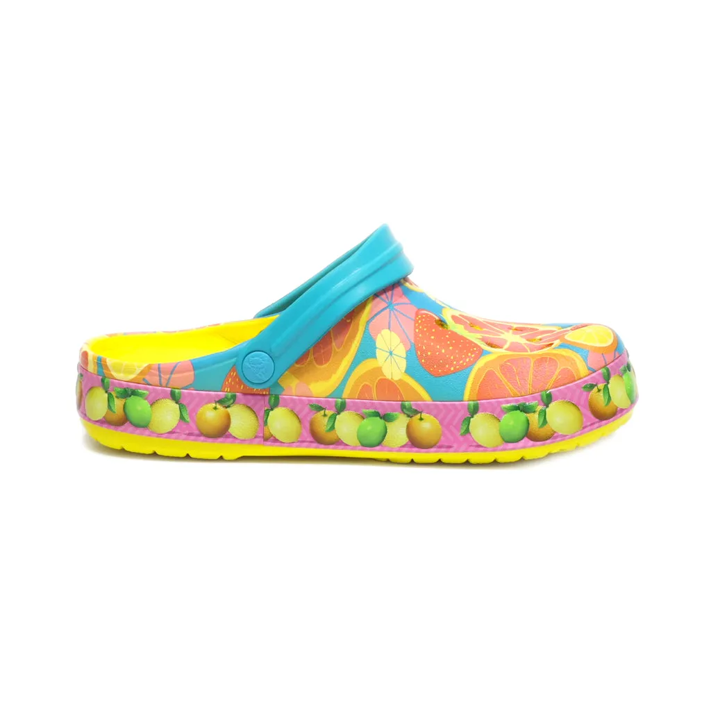 Crocs Crocband Clogs Rubber Multicolour Colour For Women