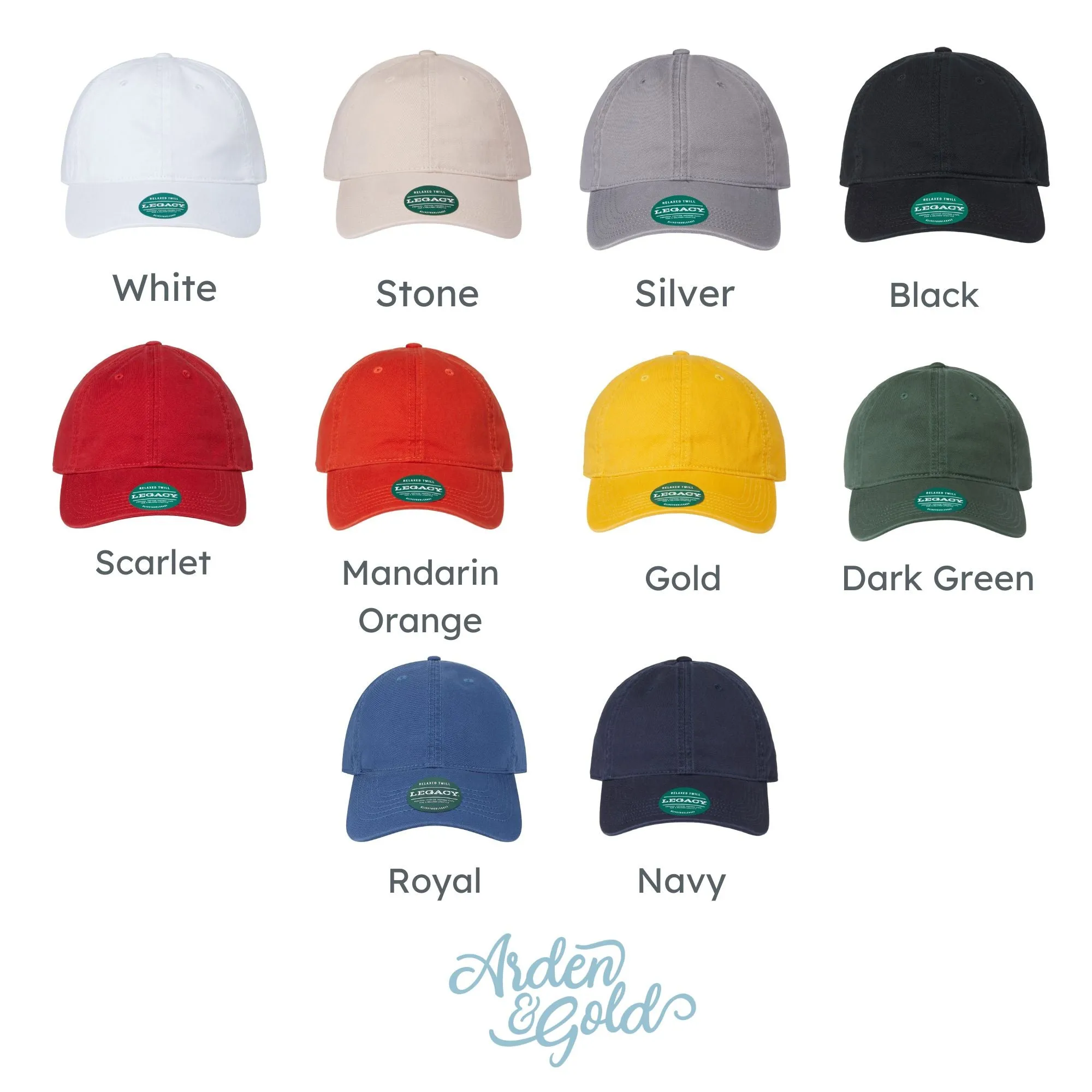 Custom Embroidered Baseball Icons and Team Adult Hat