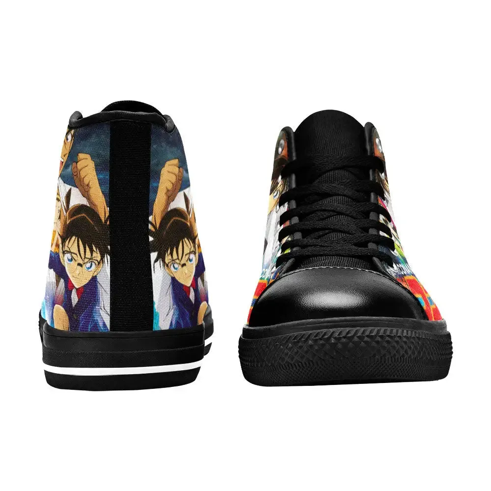 Detective Conan Case Closed  Shoes High Tops Sneakers for Kids and Adults