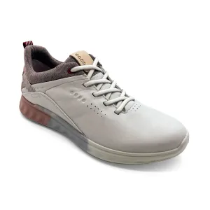 ECCO Women's S-Three Golf Shoes White/Silver Pink