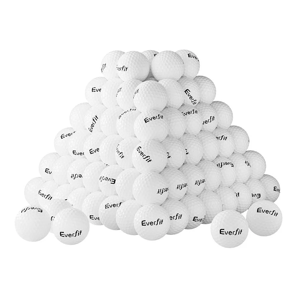 Everfit 120pcs Golf Ball Set Reusable Distance Golf Balls Practice Training