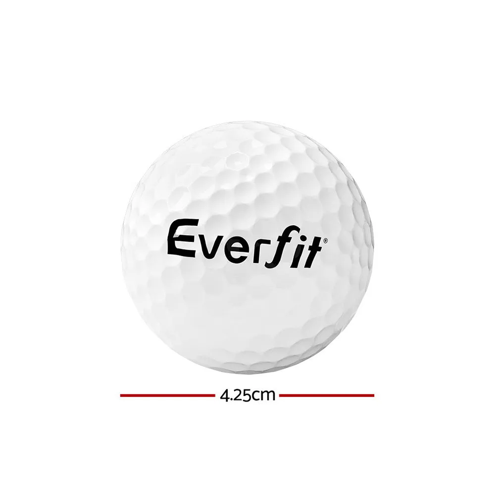 Everfit 12Pcs Golf Ball Set Reusable Distance Golf Balls Practice Training