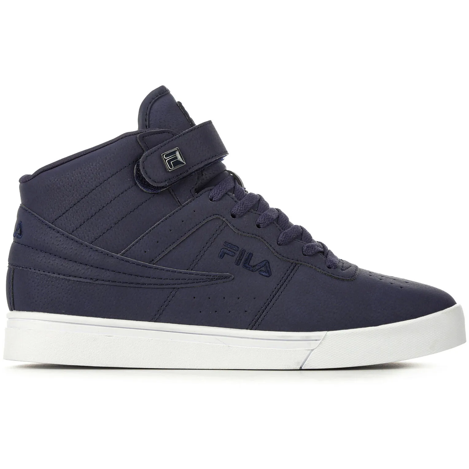 Fila Men's Vulc 13 Ares Distressed Shoes - Navy / White