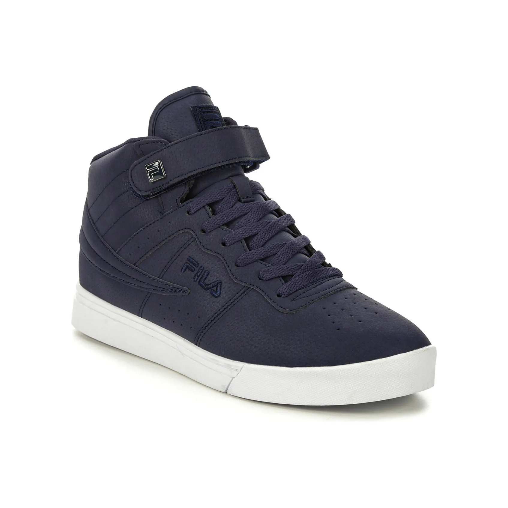 Fila Men's Vulc 13 Ares Distressed Shoes - Navy / White