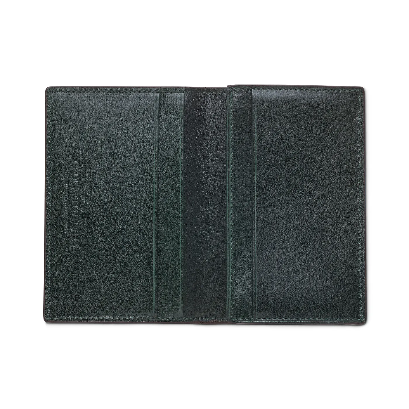 Folded Card Case Coffee Hurricane Hide