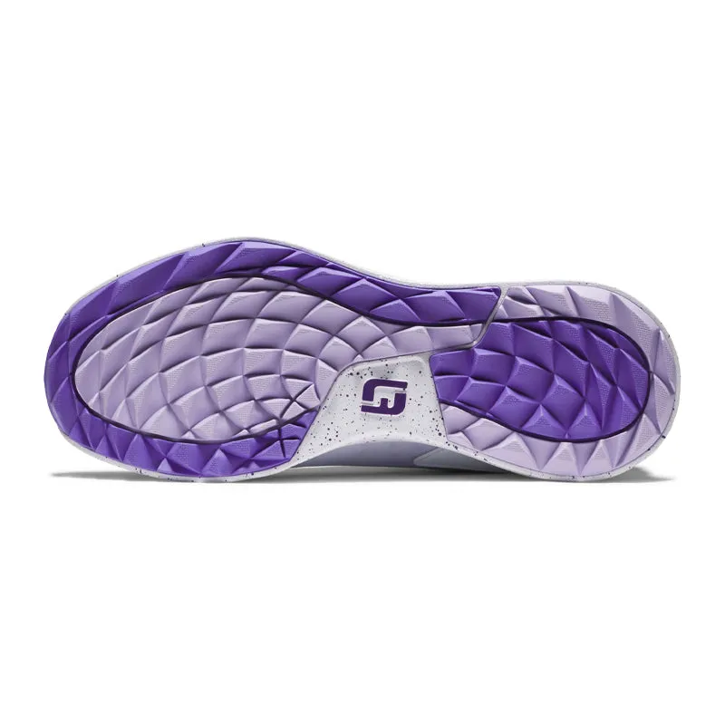 FOOTJOY Performa Women’s Spikeless Shoes (White/Purple)