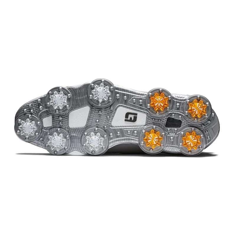 FOOTJOY Tour Alpha BOA Men's Spiked Shoes (Grey/Charcoal/Orange)